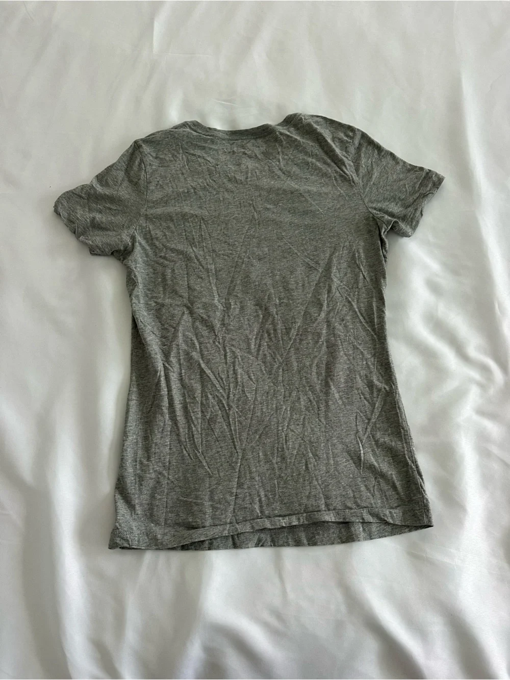 Nike Heather Gray Crewneck Baby Tee - Picture 4 of 4